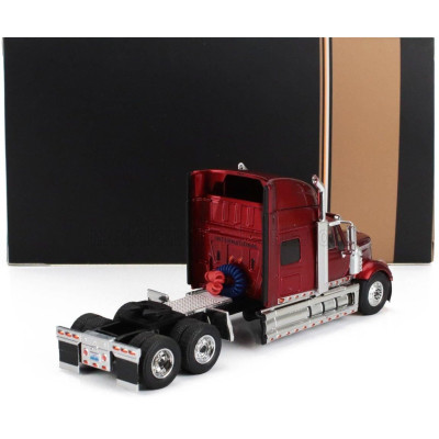 IXO MODELS INTERNATIONAL LONESTAR TRACTOR TRUCK 3-ASSI 2010 - RED 1/64