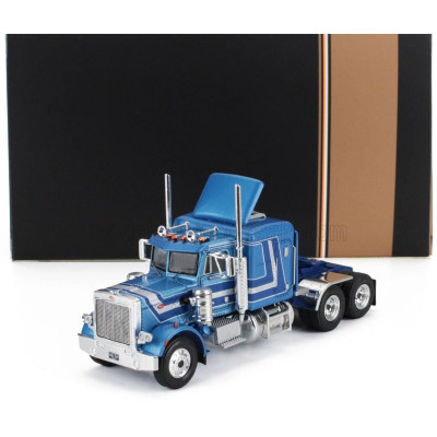 IXO MODELS PETERBILT 359 TRACTOR TRUCK 3-ASSI 1973 - BLUE 1/64