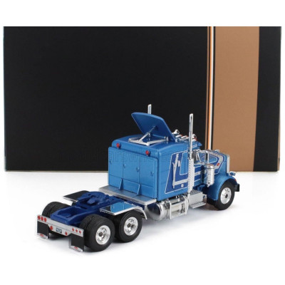IXO MODELS PETERBILT 359 TRACTOR TRUCK 3-ASSI 1973 - BLUE 1/64