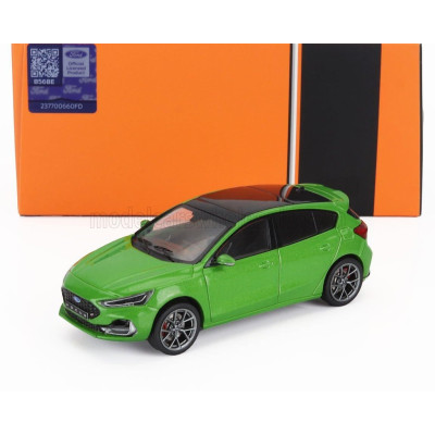 IXO MODELS FORD ENGLAND FOCUS ST 2022 - GREEN MET 1/43