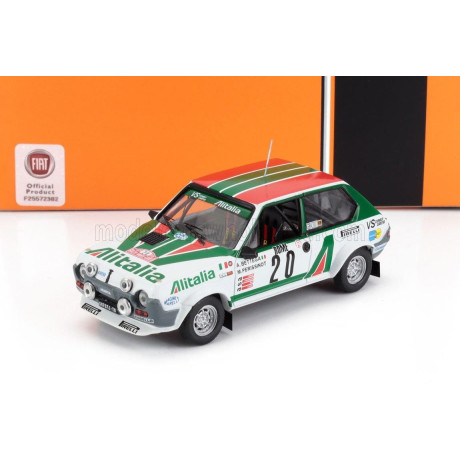 IXO MODELS FIAT RITMO 75 ABARTH ALITALIA (night version) N 20 RALLY MONTECARLO 1979 ATTILIO BETTEGA - MAURIZIO PERISSINOT - WHIT