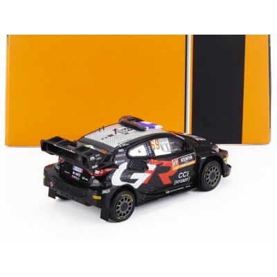 IXO MODELS TOYOTA YARIS GR RALLY1 TEAM TOYOTA GAZOO RACING WRT N 69 (with snorkel) WINNER RALLY SAFARI KENYA 2024 KALLE ROVANPER