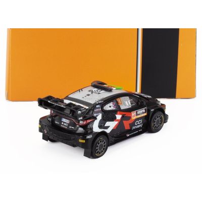 IXO MODELS TOYOTA YARIS GR RALLY1 TEAM TOYOTA GAZOO RACING WRT N 33 (with snorkel) 4th RALLY SAFARI KENYA 2024 ELFYN EVANS - SCO