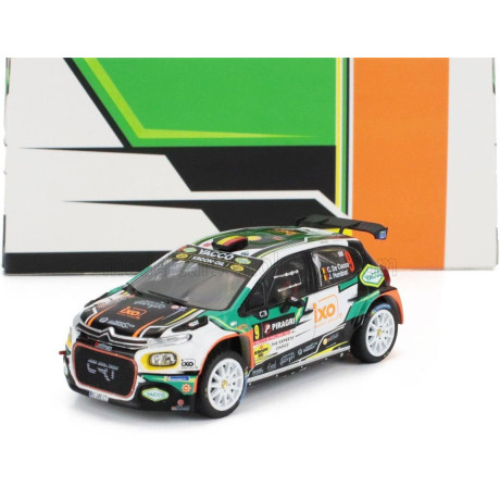 IXO MODELS CITROEN C3 RALLY2 TEAM ECURIE HESBAYE N 9 RALLY WALLONIEN 2024 CEDRIC DE CECCO - JEROME HUMBLET - VARIOUS 1/43