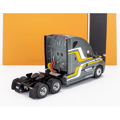 IXO MODELS FREIGHTLINER CORONADO TRACTOR TRUCK 3-ASSI 2018 - DARK GREY 1/43