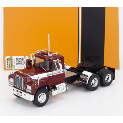 IXO MODELS MACK R-SERIES TRACTOR TRUCK 3-ASSI 1966 - RED 1/43