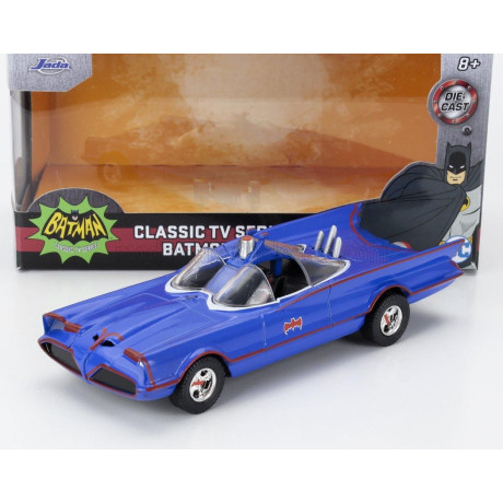 JADA BATMAN BATMOBILE 1966 - CLASSIC TV SERIES - BLUETTE 1/32