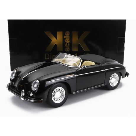 KK SCALE PORSCHE 356A SPEEDSTER 1955 - BLACK 1/12