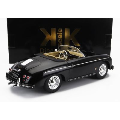KK SCALE PORSCHE 356A SPEEDSTER 1955 - BLACK 1/12
