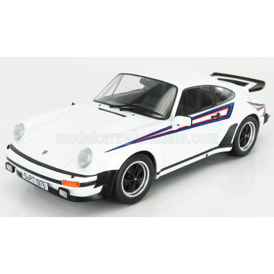 KK SCALE PORSCHE 911 930 TURBO COUPE 1976 - WHITE 1/18