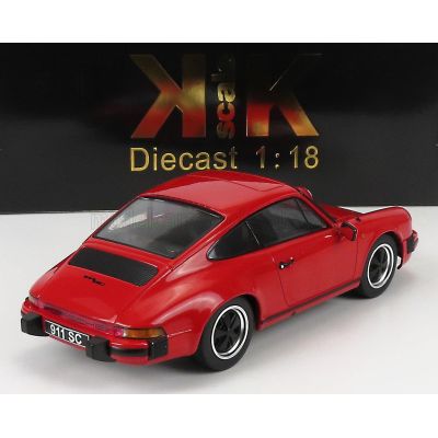 KK SCALE PORSCHE 911 SC COUPE 1983 - RED 1/18