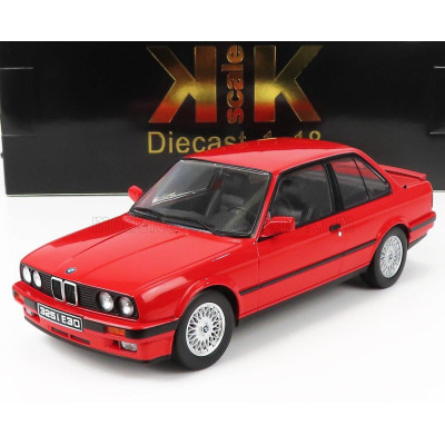 KK SCALE BMW 3-SERIES 325i (E30) M-PACKAGE 1987 - RED 1/18
