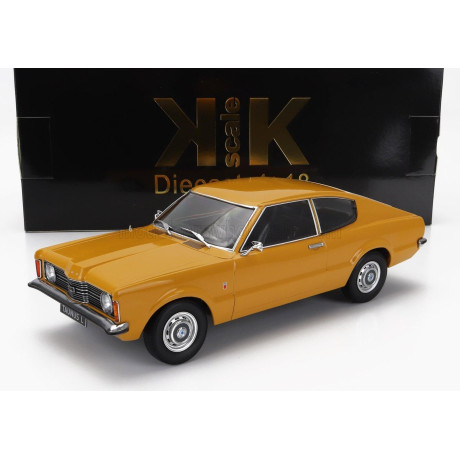KK SCALE FORD ENGLAND TAUNUS L COUPE 1971 - OCHRE 1/18