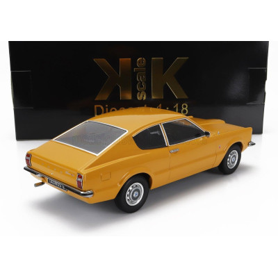 KK SCALE FORD ENGLAND TAUNUS L COUPE 1971 - OCHRE 1/18