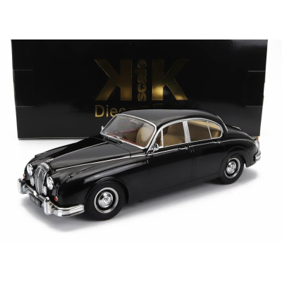 KK SCALE DAIMLER 250 V6 RHD 1962 - BEIGE INTERIOR - BLACK 1/18