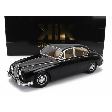 KK SCALE DAIMLER 250 V6 RHD 1962 - BEIGE INTERIOR - BLACK 1/18
