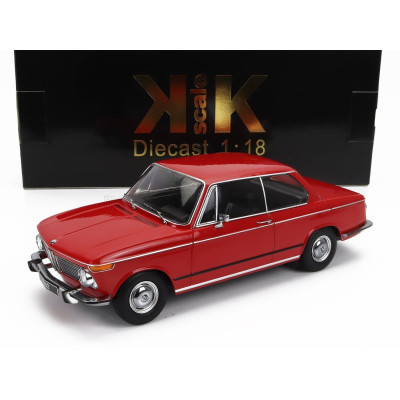 KK SCALE BMW 1602 1-SERIES 1971 - RED 1/18