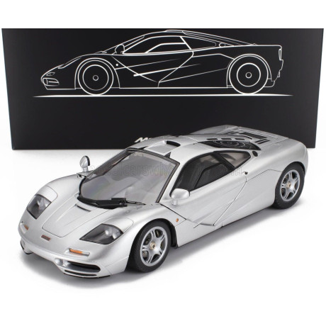 LCD MODEL McLAREN F-1 XP5 1993 - SILVER 1/18