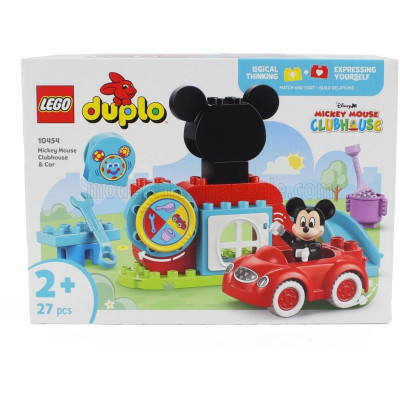 LEGO ACCESSORIES LEGO DUPLO - TOPOLINO - MICKEY MOUSE CLUBHOUSE & CAR - 27 PEZZI - 27 PCS - VARIOUS