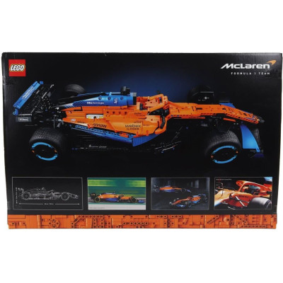 LEGO McLAREN LEGO TECHNIC - F1  MCL36 TEAM MCLAREN SEASON 2022 - 1432 PEZZI - 1432 PIECES - ORANGE LIGHT BLUE 1/8