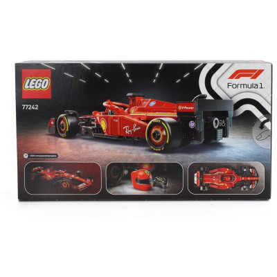 LEGO FERRARI LEGO SPEED CHAMPION - F1  SF-24 TEAM SCUDERIA FERRARI SEASON 2024 - 275 PEZZI - 275 PCS - RED BLACK 1/25