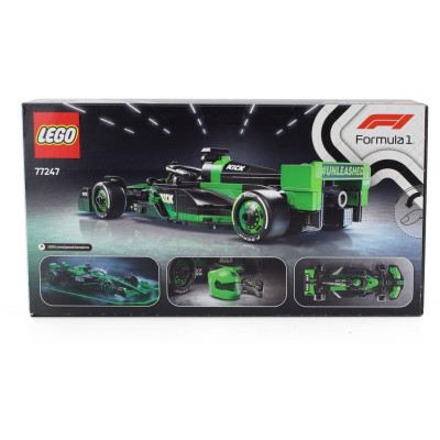 LEGO SAUBER LEGO SPEED CHAMPION - F1  C44 TEAM STAKE KICK SEASON 2024 - 259 PEZZI - 259 PCS - GREEN BLACK 1/25