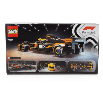 LEGO McLAREN LEGO SPEED CHAMPION - F1  MCL38 TEAM MCLAREN SEASON 2024 LANDO NORRIS - 269 PEZZI - 269 PCS - ORANGE 1/25
