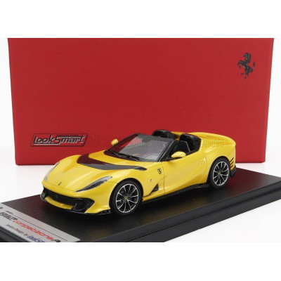 LOOKSMART FERRARI 812 COMPETIZIONE A SPIDER 2022 - GIALLO TRISTRATO - YELLOW 1/43