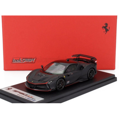 LOOKSMART FERRARI SF90 XX STRADALE N 16 PERSONAL CAR CHARLES LECLERC 2024 - MATT BLACK 1/43