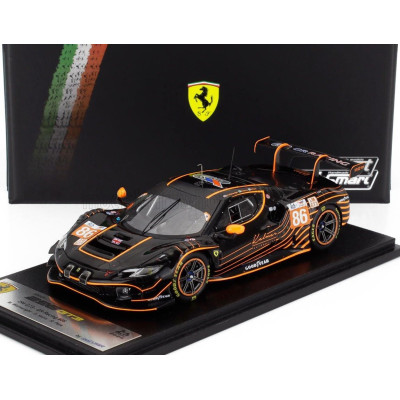 LOOKSMART FERRARI 296 GT3 3.0L TURBO V6 TEAM GR RACING N 86 24h LE MANS 2024 RICCARDO PERA - DANIEL SERRA - MICHAEL WAINWRIGHT -