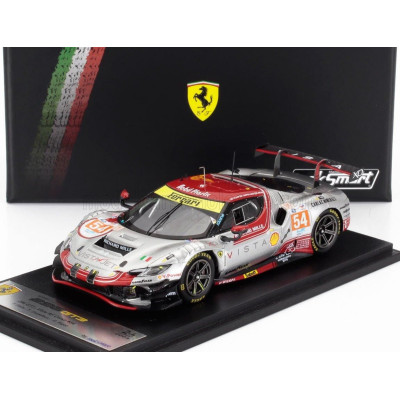 LOOKSMART FERRARI 296 GT3 3.0L TURBO V6 TEAM VISTA AF CORSE N 54 24h LE MANS 2024 DAVIDE RIGON - FRANCESCO CASTELLACCI - THOMAS