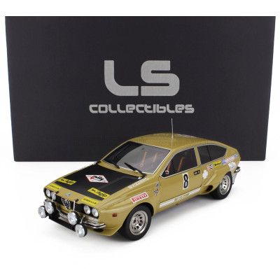 LS COLLECTIBLES ALFA ROMEO ALFETTA GT GR.2 (night version) N 8 4th RALLY QUATTRO REGIONI 1975 FRANCESCO SVIZZERO - GIANFRANCO MA