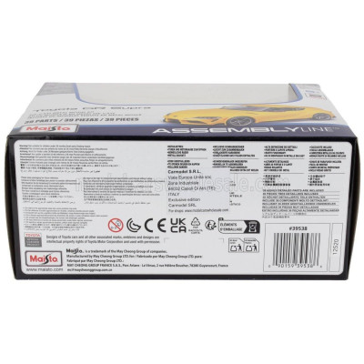 MAISTO TOYOTA SUPRA GR COUPE 2022 - YELLOW 1/24