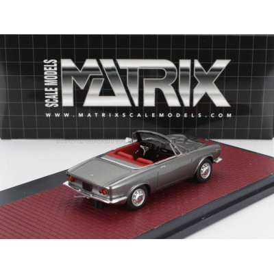 MATRIX SCALE MODELS ALFA ROMEO GIULIA GT CABRIOLET SPIDER PROTOTIPO 1963 - GREY MET 1/43