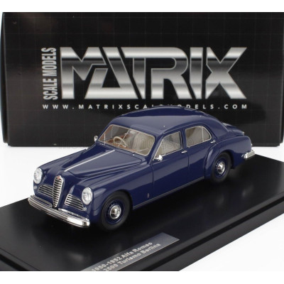 MATRIX SCALE MODELS ALFA ROMEO 6C 2500 TURISMO BERLINA 1950 - BLUE 1/43