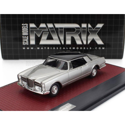 MATRIX SCALE MODELS FACEL VEGA EXCELLENCE EX2 1962 - SILVER BLACK 1/43