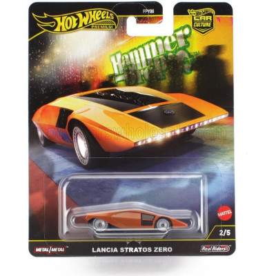 MATTEL HOT WHEELS LANCIA STRATOS ZERO BERTONE 1970 - COPPER MET 1/64