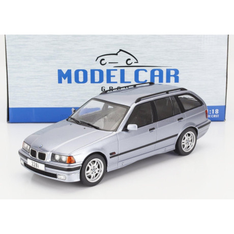 MCG BMW 3-SERIES 328i TOURING SW STATION WAGON 1995 - BLUE MET 1/18