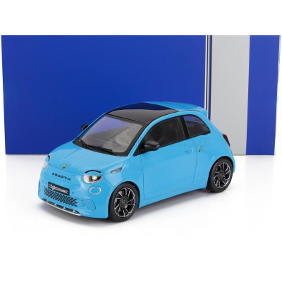 MCG FIAT 500e ABARTH 2024 - LIGHT BLUE 1/18