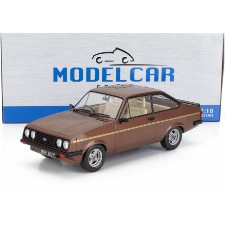 MCG FORD ENGLAND ESCORT MKII RS 2000 1977 - BROWN MET 1/18
