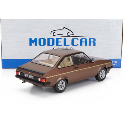 MCG FORD ENGLAND ESCORT MKII RS 2000 1977 - BROWN MET 1/18