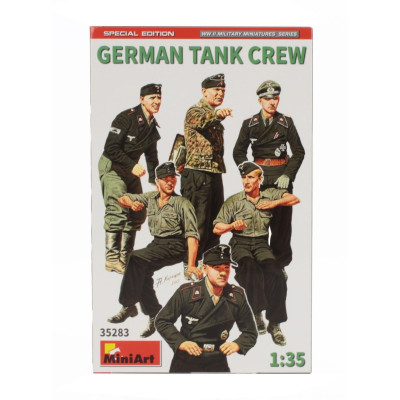 MINIART FIGURES SOLDIER MILITARY GERMAN TANK CREW 1/35