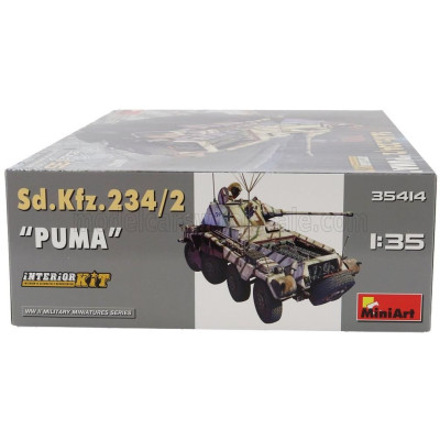 MINIART TANK INTERIOR KIT SD.KFZ. 234/2 PUMA TANK MILITARY 1945 1/35