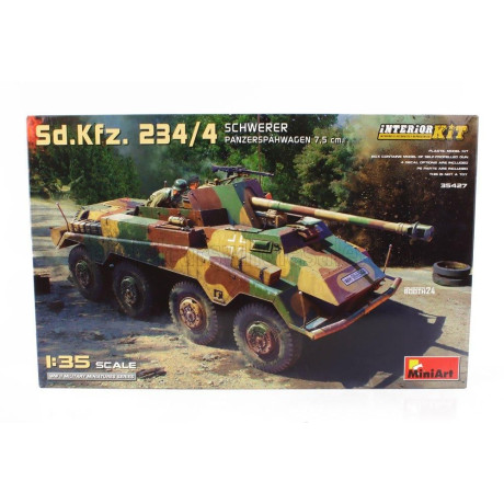 MINIART TANK SD.KFZ. 234/4 MILITARY 1945 1/35