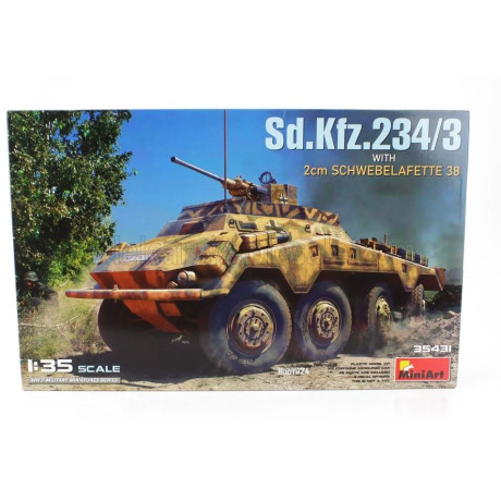 MINIART TANK SD.KFZ. 234/3 MILITARY 1945 1/35