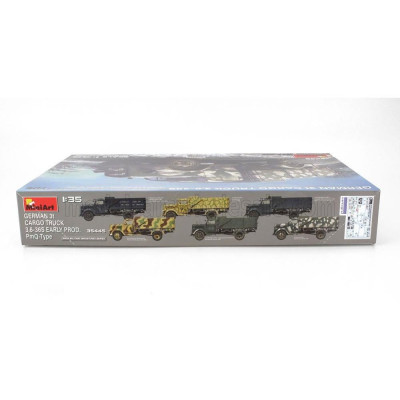MINIART OPEL BLITZ PMQ TYPE GERMAN 3T CARGO MILITARY TRUCK 1952 1/35