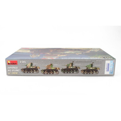 MINIART TANK JAPANESE M3 STUART WITH CREW MILITARY 1945 1/35