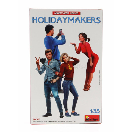 MINIART ACCESSORIES HOLIDAYMARKES FIGURES 1/35