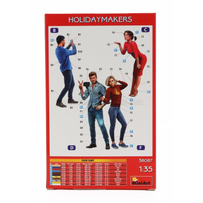 MINIART ACCESSORIES HOLIDAYMARKES FIGURES 1/35
