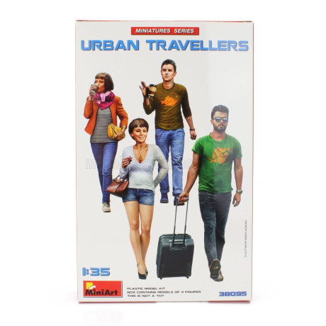 MINIART FIGURES URBAN TRAVELLERS 1/35